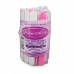 LIXA PARA UNHAS MINI COLORIDA (100 UN)
