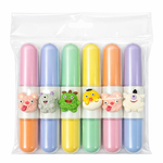 MARCADOR DE TEXTO DUPLO MONSTRINHOS PACOTE C/6 UN
