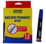 MARCADOR PERMANENTE GATTE C/12 UN