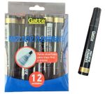 MARCADOR PERMANENTE GATTE C/12 UN
