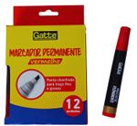 MARCADOR PERMANENTE GATTE C/12 UN