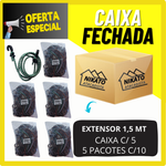 MASTER 5 PACOTES DE ELÁSTICO EXTENSOR 1,5M PCT