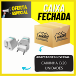MASTER ADAPTADOR P/TOMADA UNIVERSAL CX C/20 UN