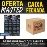 MASTER APARELHO DE BARBEAR 2/LAM - CX C/30 CARTELAS
