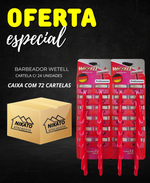 MASTER BARBEAR 2 LÂMINAS WETELL CX C/72 CARTELAS
