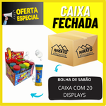 MASTER BOLHA DE SABÃO C/20 DISPLAYS