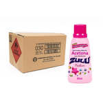 MASTER C/12 UN DE REMOVEDOR DE ESMALTE ZULU FASHION 90ML