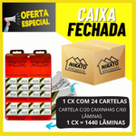 MASTER C/24 CARTELAS DE LÂMINA WILKINSON