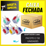 MASTER C/50 ADAPTADOR CUBO P/ TOMADA