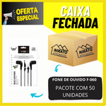 MASTER FONE P2 C/ MICROFONE C/ 50 UN