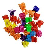 MINI PIRANHA DE CABELO INFANTIL CART C/12 PACKS