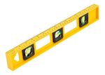 NÍVEL 3 BOLHAS AMARELO (30,40 OU 50CM)