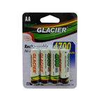 PILHA RECARREGAVEL AA GLACIER C/4