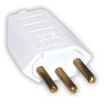 PINO MACHO  2 P+T 10A/250V LUSTER C/ INMETRO