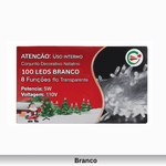 PISCA PISCA DE NATAL 100 LEDS  10 METROS 