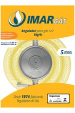 REGISTRO DE GÁS COM MANGUEIRA DE 80CM (IMARGÁS)