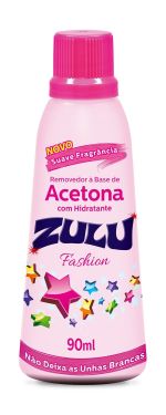 REMOVEDOR DE ESMALTE ZULU FASHION 90ML