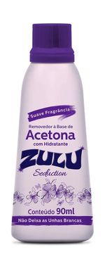 REMOVEDOR DE ESMALTE ZULU SEDUCTION 90ML