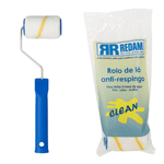 ROLO DE LÃ ANTI-RESPINGO DE 05CM C/CABO (BRANCO) REDAM