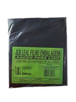 SACO DE LIXO 50 LITROS PRETO 10UN JLR