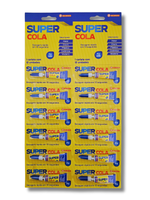 SUPER COLA HAIBRASIL 3G CARTELA C/ 12 UN