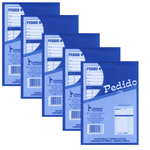 TALÃO PARA PEDIDOS 50FOLHAS  C/5 UNIDADES