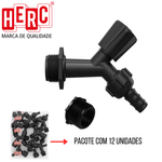 TORNEIRA PARA JARDIM 1/2'' E 3/4''  HERC PCT C/12