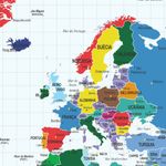 Adesivo - Mapa Flags