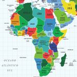 Adesivo - Mapa Flags