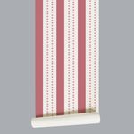 Papel de Parede - Listrado com Quadrados
