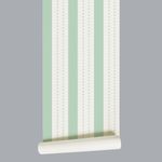 Papel de Parede - Listrado com Quadrados