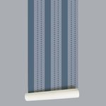 Papel de Parede - Listrado com Quadrados Surton