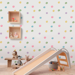 Papel de Parede - Watercolor Bubbles