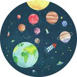 Tapete Playmat - Jornada no Espaço