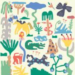 Papel de Parede Painel - Florestinha