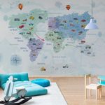 Papel de Parede - Mapa Vrum-Vrum