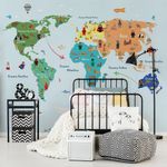 Papel de Parede - Mapa Super Heroes Lego