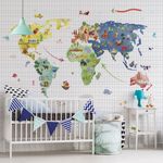Papel de Parede - Mapa Pequenos Exploradores