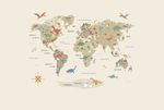 Papel de Parede - Mapa Dinos