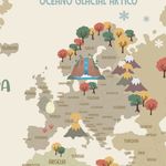 Papel de Parede - Mapa Dinos