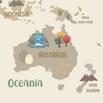 Papel de Parede - Mapa Dinos