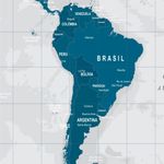 Papel de Parede - Mapa Índigo