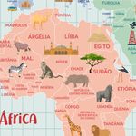 Papel de Parede - Mapa Cozy World