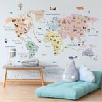 Papel de Parede - Mapa Candy