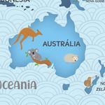 Papel de Parede - Mapa Animal Planet