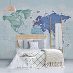 Papel de Parede - Mapa Acqua