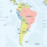 Papel de Parede - Mapa A La Neon