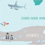 Papel de Parede - Mapa So Cute