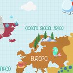 Papel de Parede - Mapa So Cute