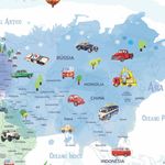 Papel de Parede - Mapa Vrum-Vrum